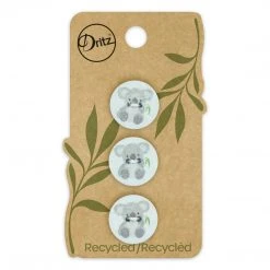 Dritz Recycled Cotton Koala Button, 18mm, 3 Pc 37 Dritz Recycled Cotton Koala Button, 18mm, 3 Pc