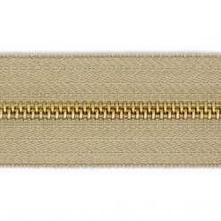 Dritz Zippers Brass Upholstery Zipper, Beige 22 Dritz Zippers Brass Upholstery Zipper, Beige