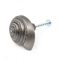 Dritz Cast Iron Shell Knob, Silver Outlet