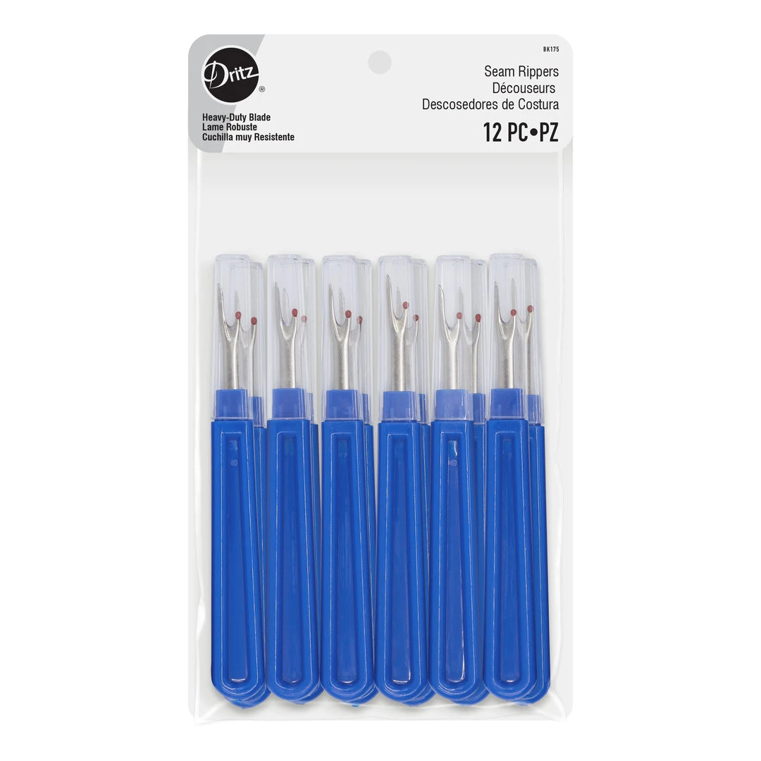 Dritz Deluxe Seam Rippers, Heavy Duty Blade, 12 Pc 3 Dritz Deluxe Seam Rippers, Heavy Duty Blade, 12 Pc