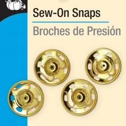 Dritz Sew-On Snaps, 4 Sets, Size 10 17 Dritz Sew-On Snaps, 4 Sets, Size 10