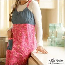 Indygo Junction Uptown Apron Pattern, PDF Download