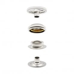 Dritz Snaps Heavy Duty Snap Fastener Kit, 7 Sets, Nickel