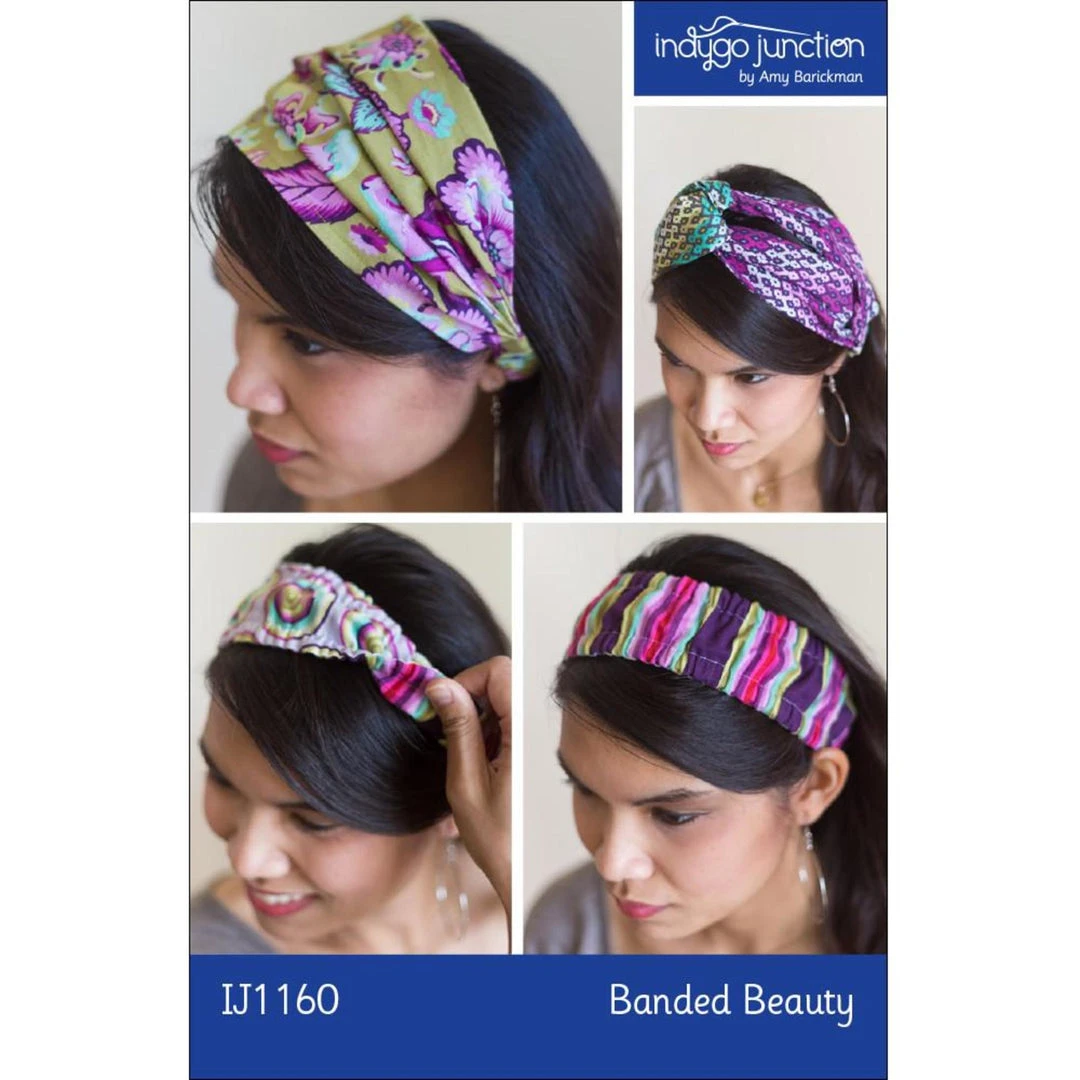 Indygo Junction Purses & Accessories Banded Beauty Headband Trio Pattern, PDF Download 3 Indygo Junction Purses & Accessories Banded Beauty Headband Trio Pattern, PDF Download