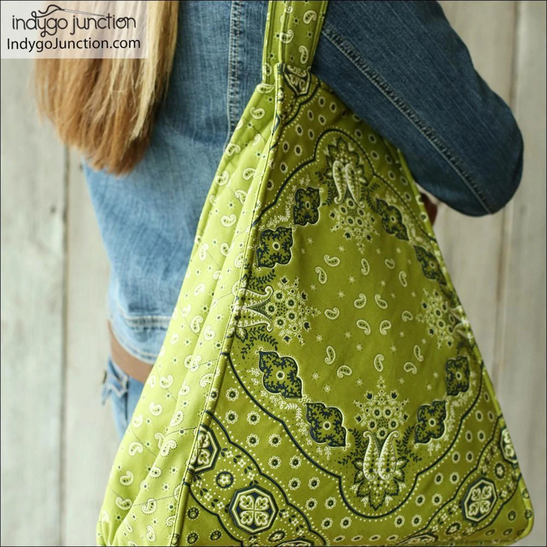 Indygo Junction Trapezoid Quilted Tote Pattern, PDF Download Purses & Accessories 10 Indygo Junction Trapezoid Quilted Tote Pattern, PDF Download Purses & Accessories