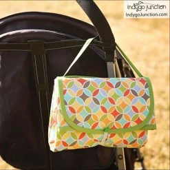 Indygo Junction Take-Along Diaper Changing Mat Pattern Home & Storage