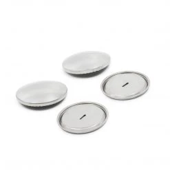 Dritz Half Ball Cover Buttons, Nickel Buttons & Cover Buttons