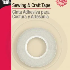 Dritz Adhesives & Tape Double Faced Sewing & Craft Tape, White