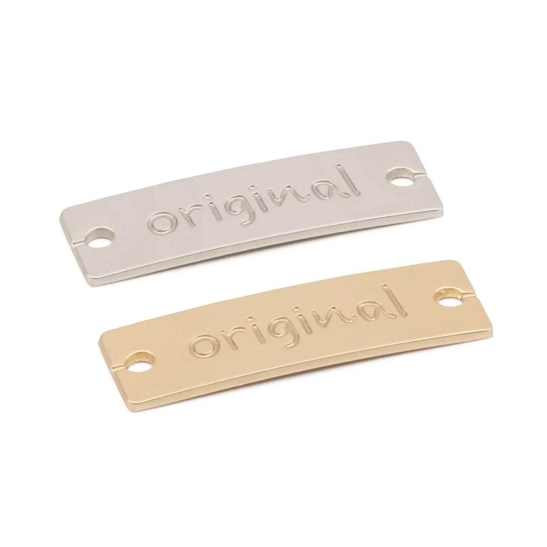 Dritz Metal Labels, Assorted, 4 Pc Lettering & Embellishments 5 Dritz Metal Labels, Assorted, 4 Pc Lettering & Embellishments