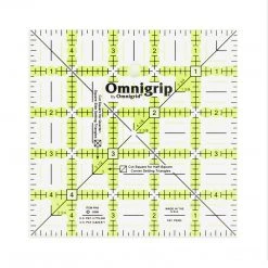 Omnigrid Non-Slip Square Ruler, Neon