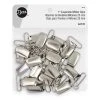 Dritz Bulk Notions 1" Suspender/Mitten Clips, 24 Pc, Nickel 2 Dritz Bulk Notions 1" Suspender/Mitten Clips, 24 Pc, Nickel