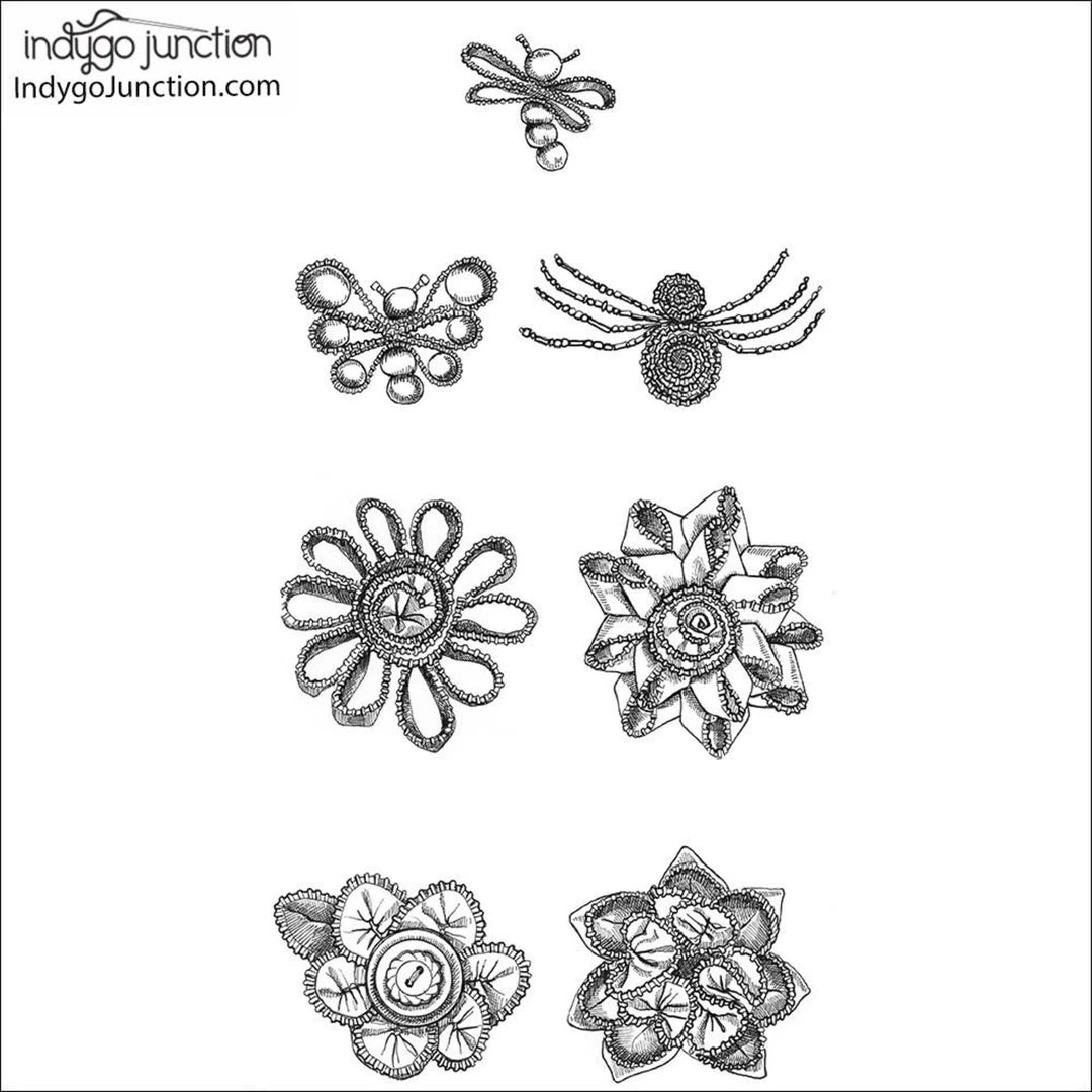 Indygo Junction Purses & Accessories My Garden Zips Pattern, PDF Download 4 Indygo Junction Purses & Accessories My Garden Zips Pattern, PDF Download